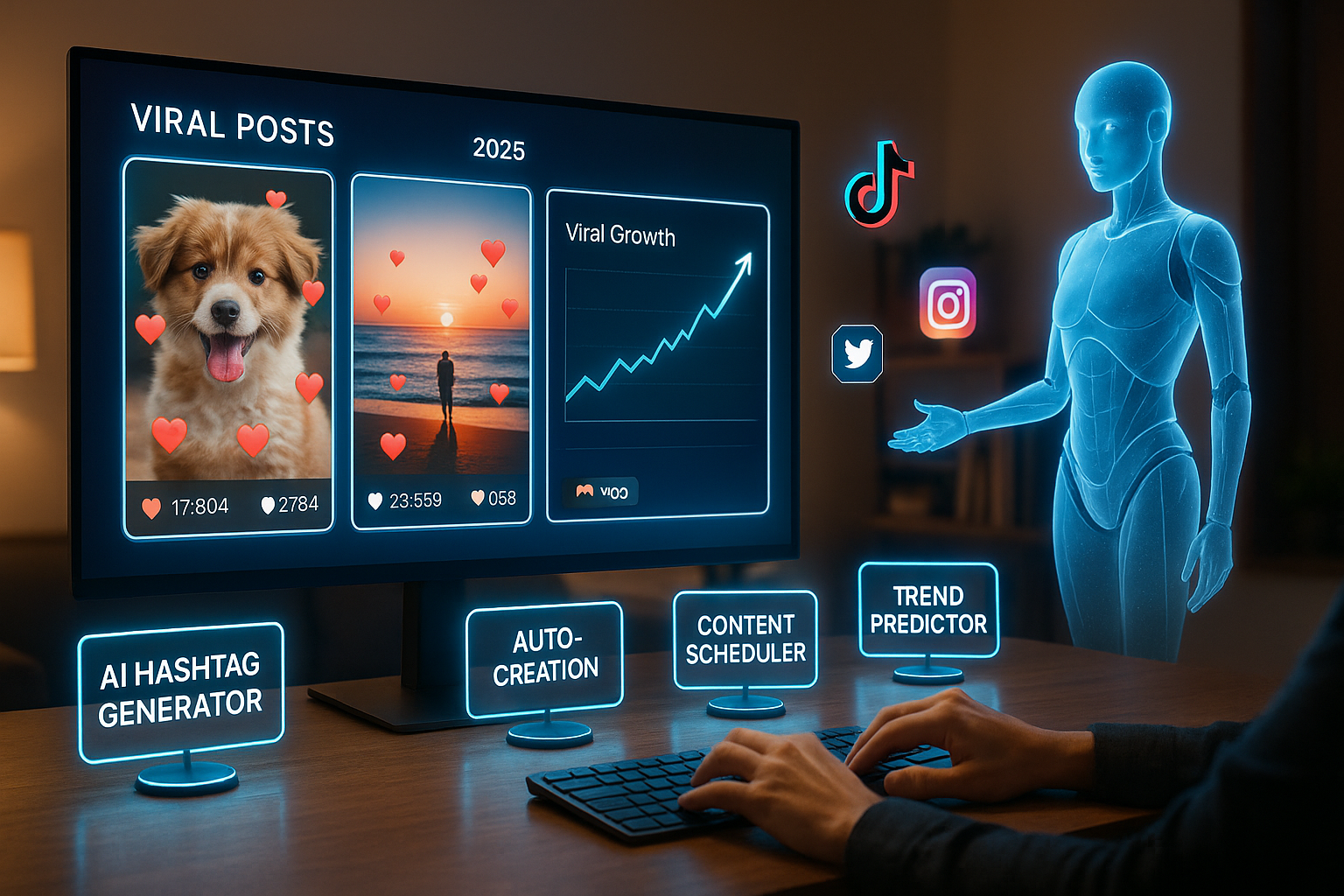 AI for Social Media: Tools That Make You Go Viral in 2025