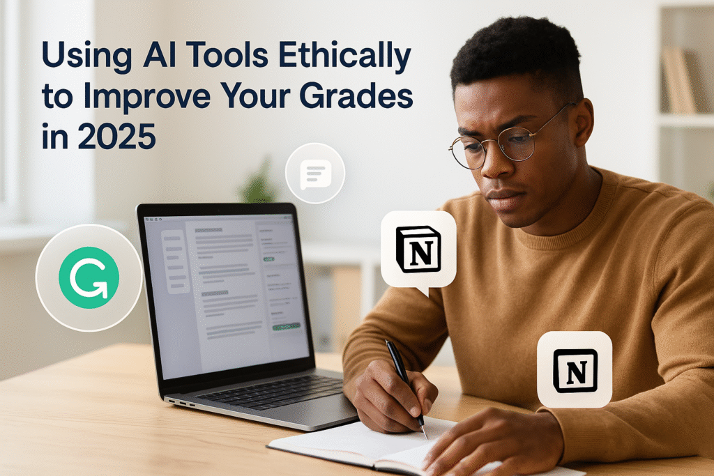 How Students Can Use AI Tools Ethically to Improve Grades