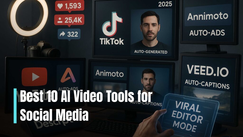 Best 10 AI Video Tools for Social Media